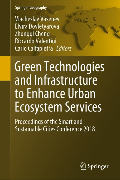 Cover image for book Green Technologies and Infrastructure to Enhance Urban Ecosystem Services
