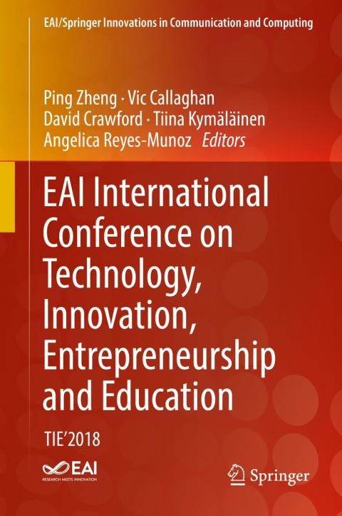 Cover image for book EAI International Conference on Technology, Innovation, Entrepreneurship and Education