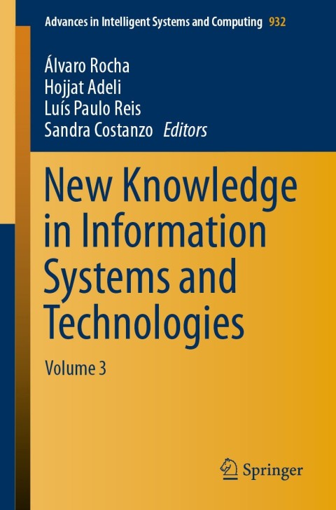 Cover image for book New Knowledge in Information Systems and Technologies