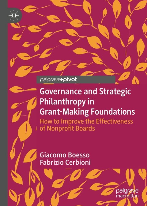 Cover image for book Governance and Strategic Philanthropy in Grant-Making Foundations