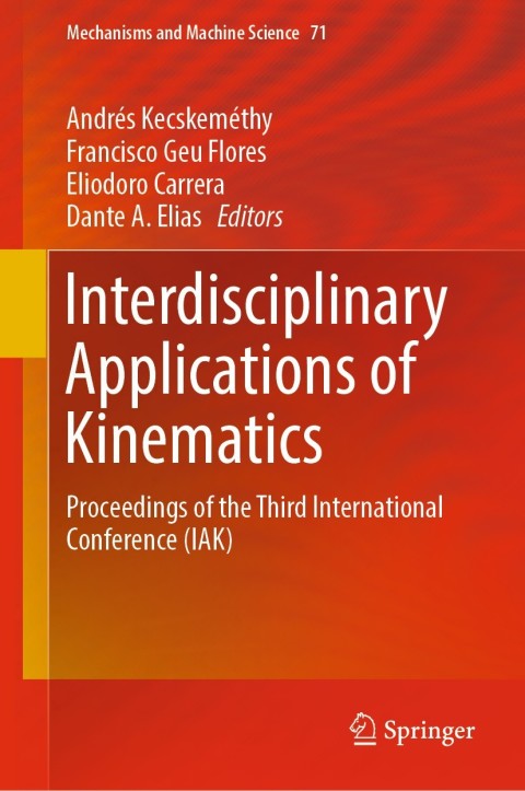 Cover image for book Interdisciplinary Applications of Kinematics