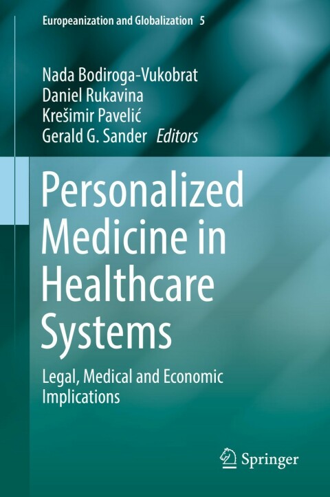 Cover image for book Personalized Medicine in Healthcare Systems