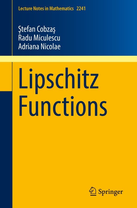 Cover image for book Lipschitz Functions