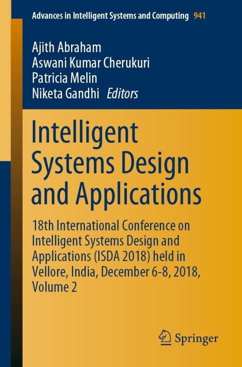 Cover image for book Intelligent Systems Design and Applications