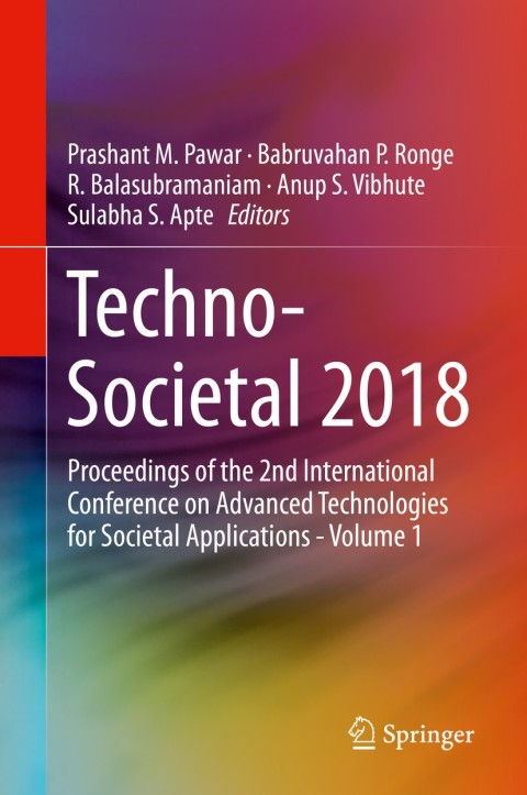 Cover image for book Techno-Societal 2018