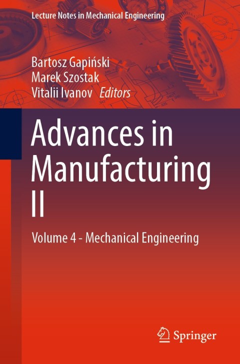 Cover image for book Advances in Manufacturing II