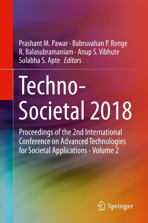 Cover image for book Techno-Societal 2018