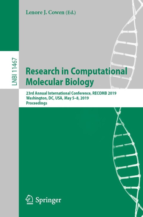 Cover image for book Research in Computational Molecular Biology