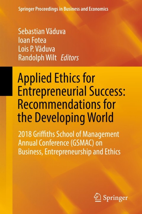 Cover image for book Applied Ethics for Entrepreneurial Success: Recommendations for the Developing World