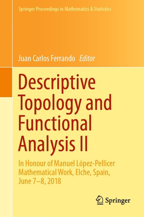 Cover image for book Descriptive Topology and Functional Analysis II