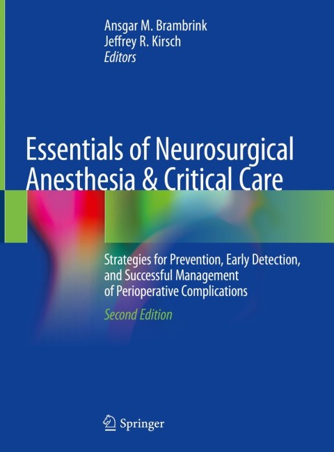 Cover image for book Essentials of Neurosurgical Anesthesia & Critical Care