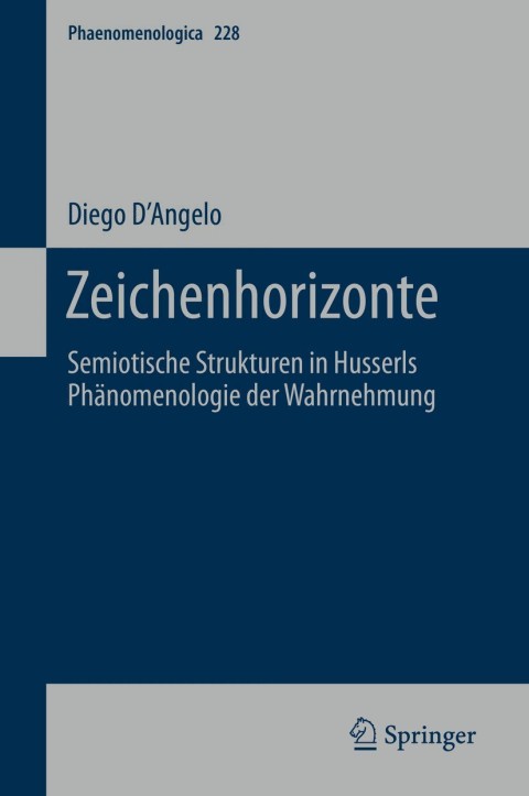 Cover image for book Zeichenhorizonte