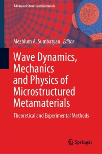 Cover image: Wave Dynamics, Mechanics and Physics of Microstructured Metamaterials 9783030174699