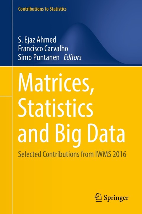 Cover image for book Matrices, Statistics and Big Data