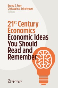 Cover image: 21st Century Economics 9783030177393