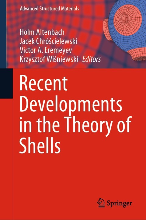 Cover image for book Recent Developments in the Theory of Shells