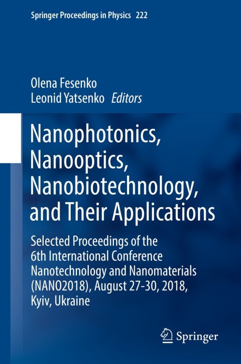 Cover image for book Nanophotonics, Nanooptics, Nanobiotechnology, and Their Applications