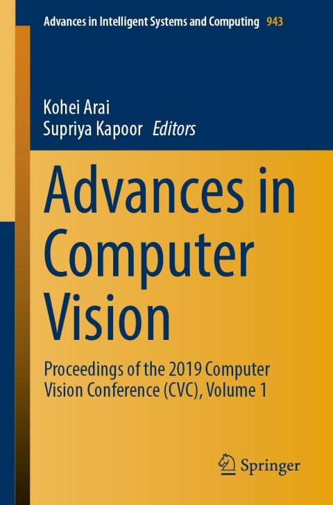 Cover image for book Advances in Computer Vision