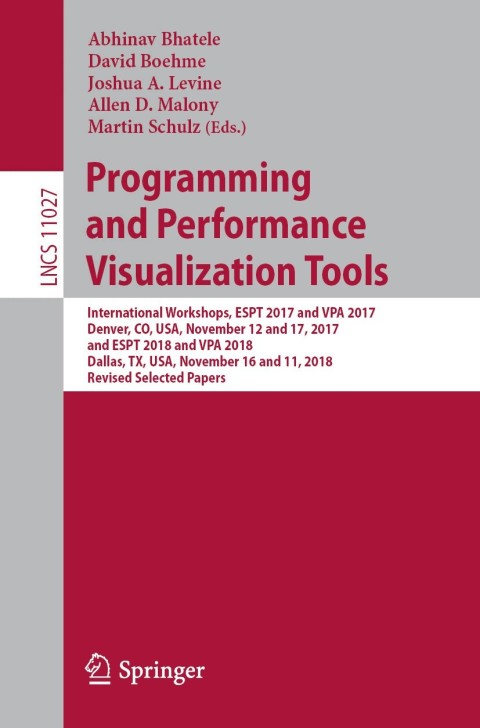Cover image for book Programming and Performance Visualization Tools