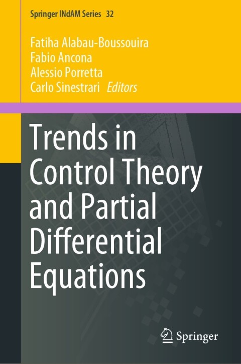 Cover image for book Trends in Control Theory and Partial Differential Equations
