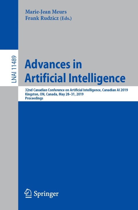 Cover image for book Advances in Artificial Intelligence