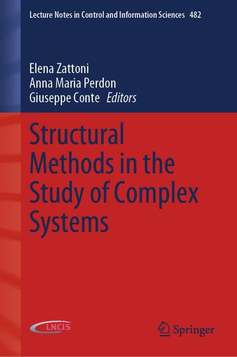 Cover image for book Structural Methods in the Study of Complex Systems
