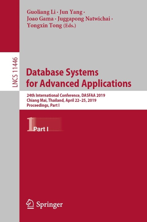 Cover image for book Database Systems for Advanced Applications