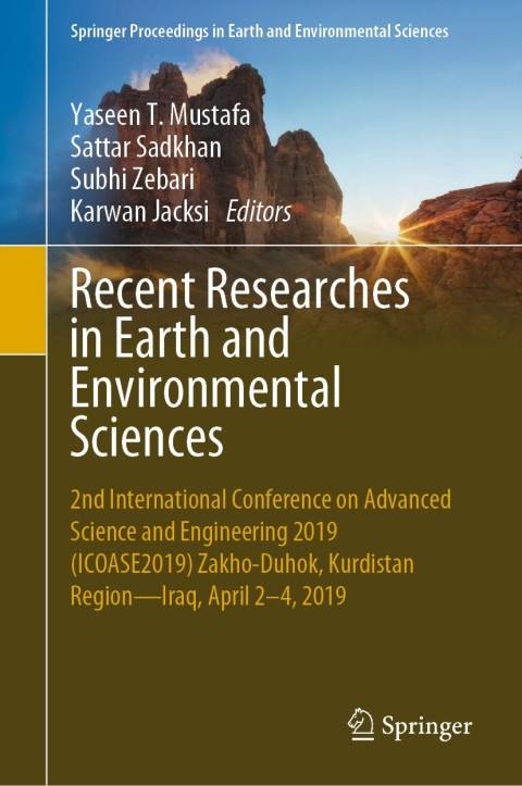 Cover image for book Recent Researches in Earth and Environmental Sciences