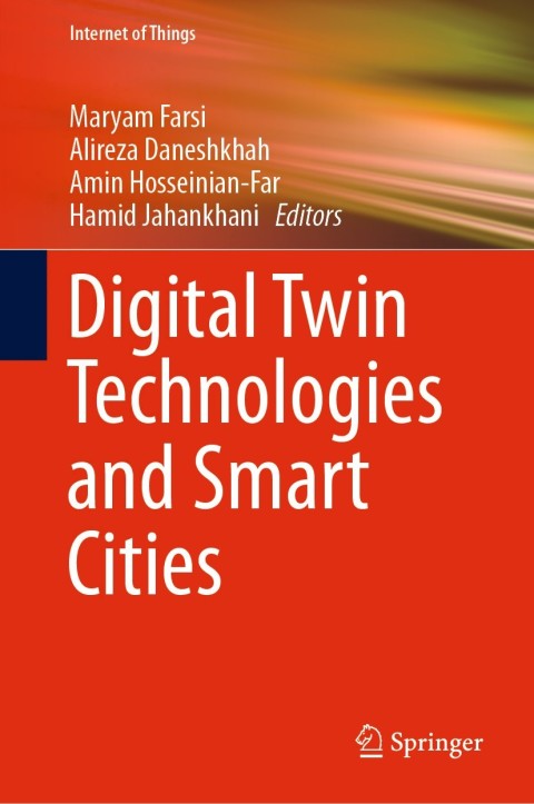 Cover image for book Digital Twin Technologies and Smart Cities