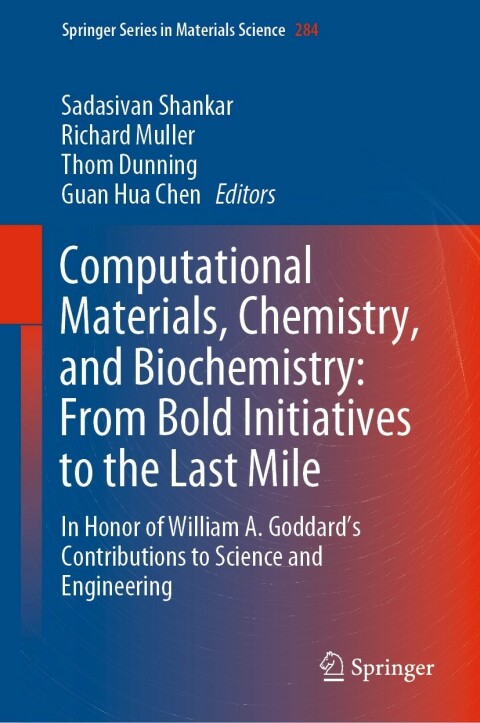 Cover image for book Computational Materials, Chemistry, and Biochemistry: From Bold Initiatives to the Last Mile
