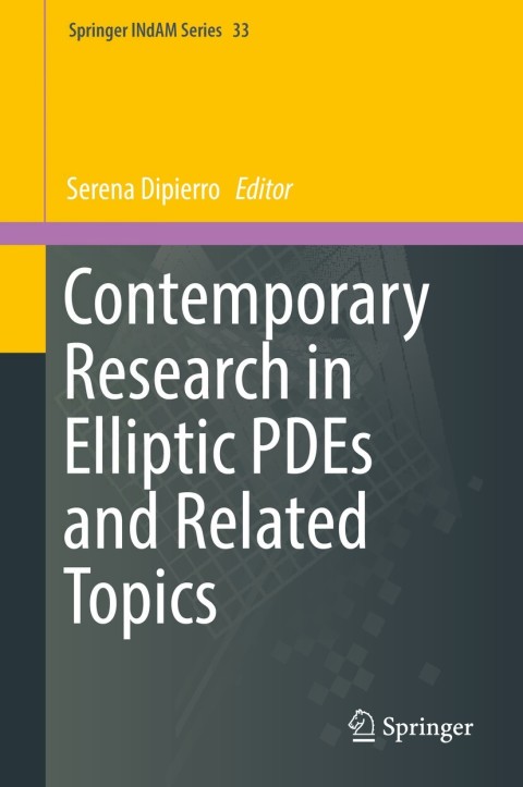 Cover image for book Contemporary Research in Elliptic PDEs and Related Topics