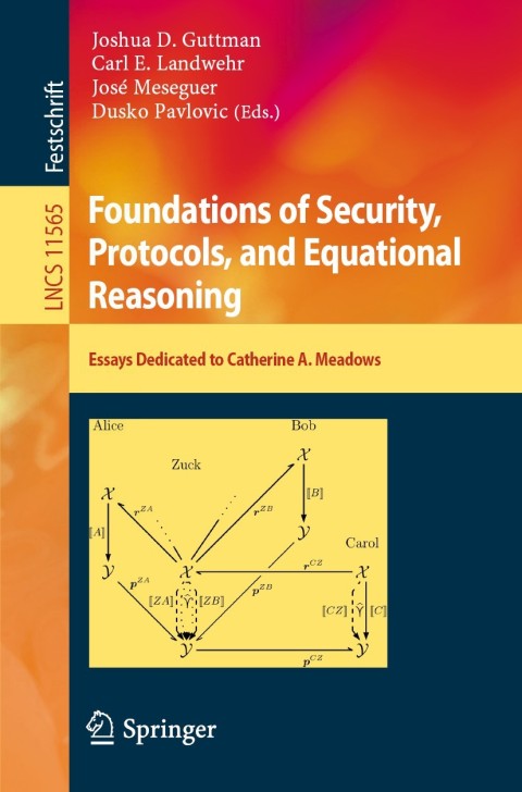 Cover image for book Foundations of Security, Protocols, and Equational Reasoning