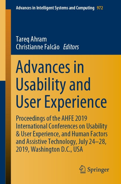 Cover image for book Advances in Usability and User Experience