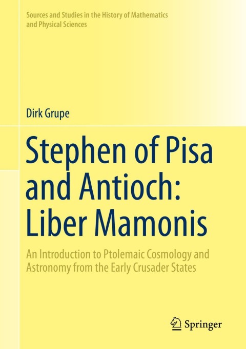 Cover image for book Stephen of Pisa and Antioch: Liber Mamonis