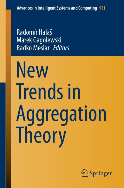 Cover image for book New Trends in Aggregation Theory