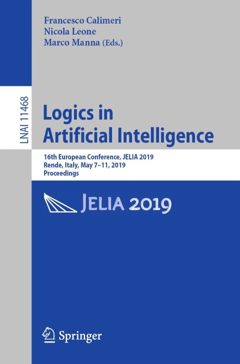 Cover image for book Logics in Artificial Intelligence