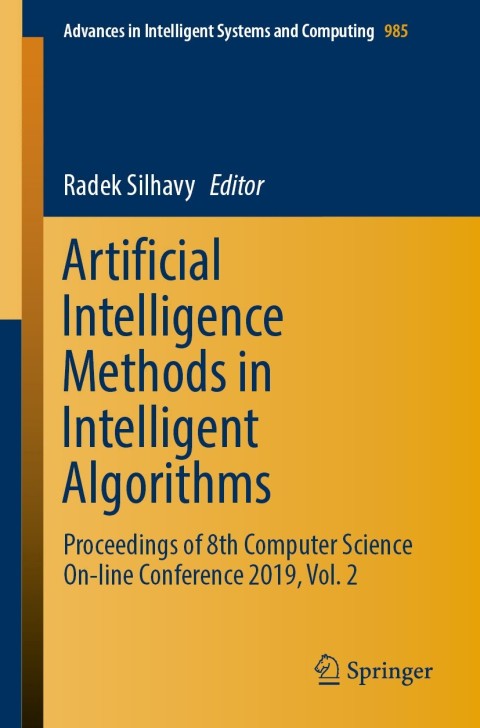 Cover image for book Artificial Intelligence Methods in Intelligent Algorithms