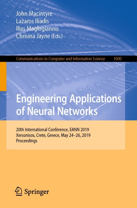Cover image for book Engineering Applications of Neural Networks