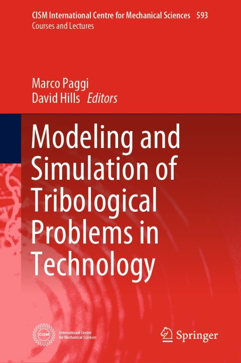 Cover image for book Modeling and Simulation of Tribological Problems in Technology