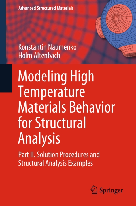 Cover image for book Modeling High Temperature Materials Behavior for Structural Analysis