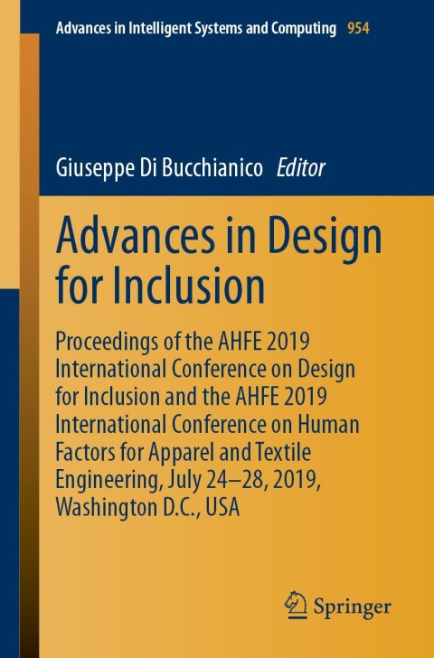 Cover image for book Advances in Design for Inclusion