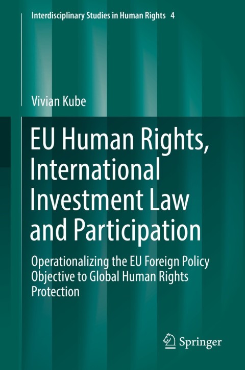 Cover image for book EU Human Rights, International Investment Law and Participation