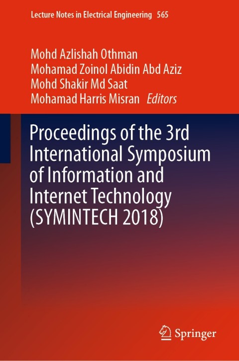 Cover image for book Proceedings of the 3rd International Symposium of Information and Internet Technology (SYMINTECH 2018)