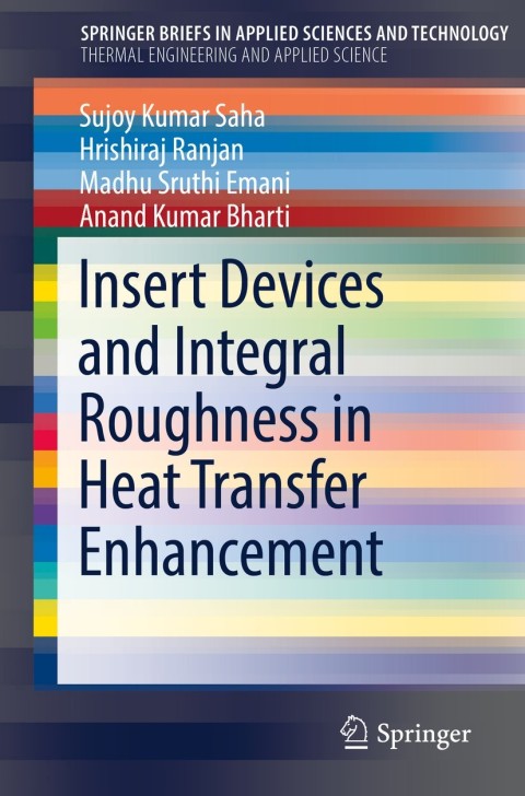 Cover image for book Insert Devices and Integral Roughness in Heat Transfer Enhancement