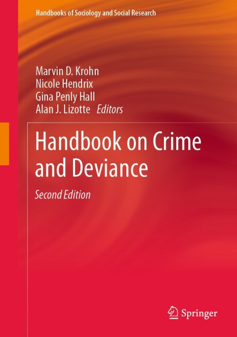 Cover image for book Handbook on Crime and Deviance