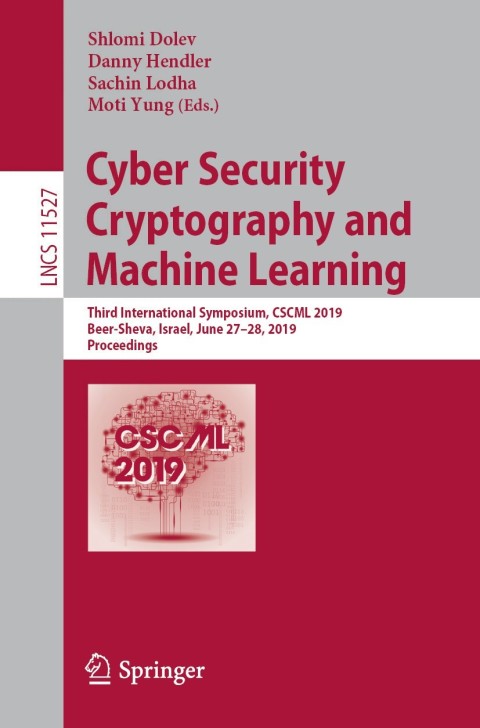Cover image for book Cyber Security Cryptography and Machine Learning