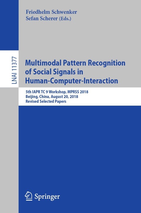 Cover image for book Multimodal Pattern Recognition of Social Signals in Human-Computer-Interaction