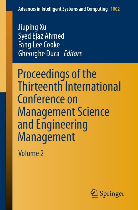 Cover image for book Proceedings of the Thirteenth International Conference on Management Science and Engineering Management