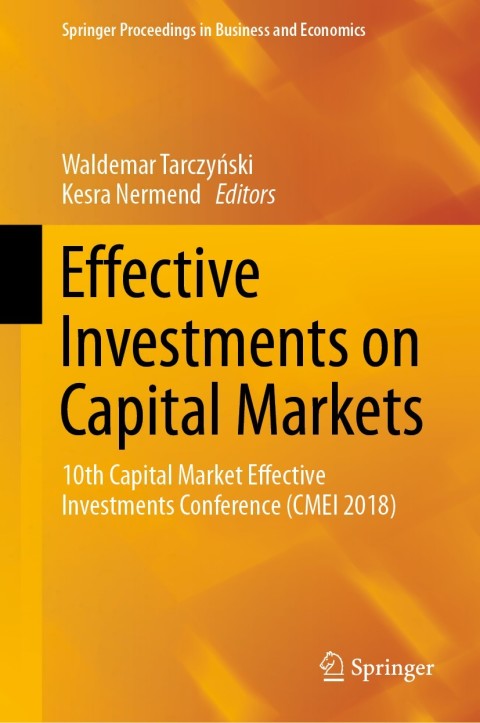 Cover image for book Effective Investments on Capital Markets