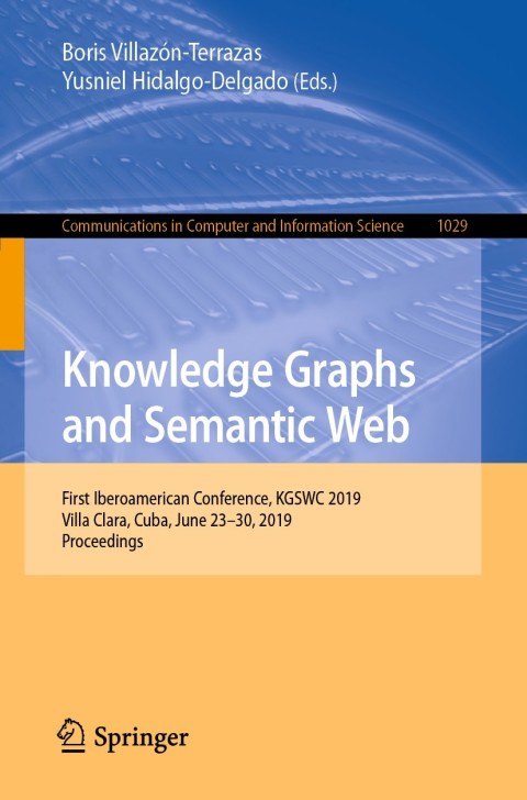 Cover image for book Knowledge Graphs and Semantic Web